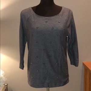 Loft jeweled top.